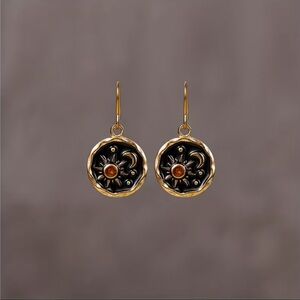 Moon & Star Earrings